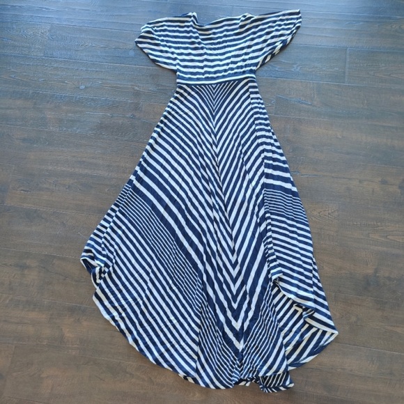 Banana Republic Striped Maxi Dress OS - Picture 7 of 7